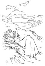 coloring page Merida 2